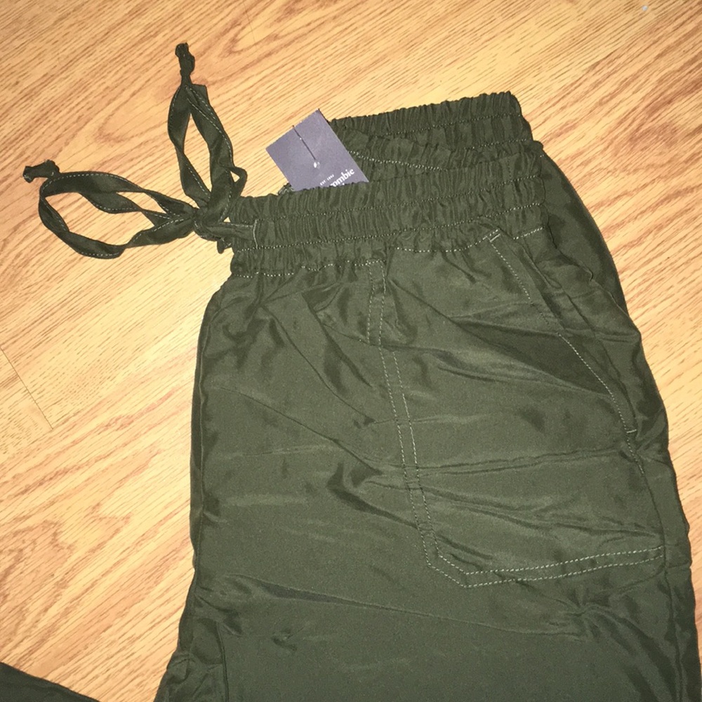 Abercrombie & Fitch Dark Green Pants.